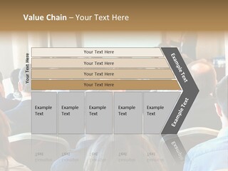 Woman Retirement Sand PowerPoint Template