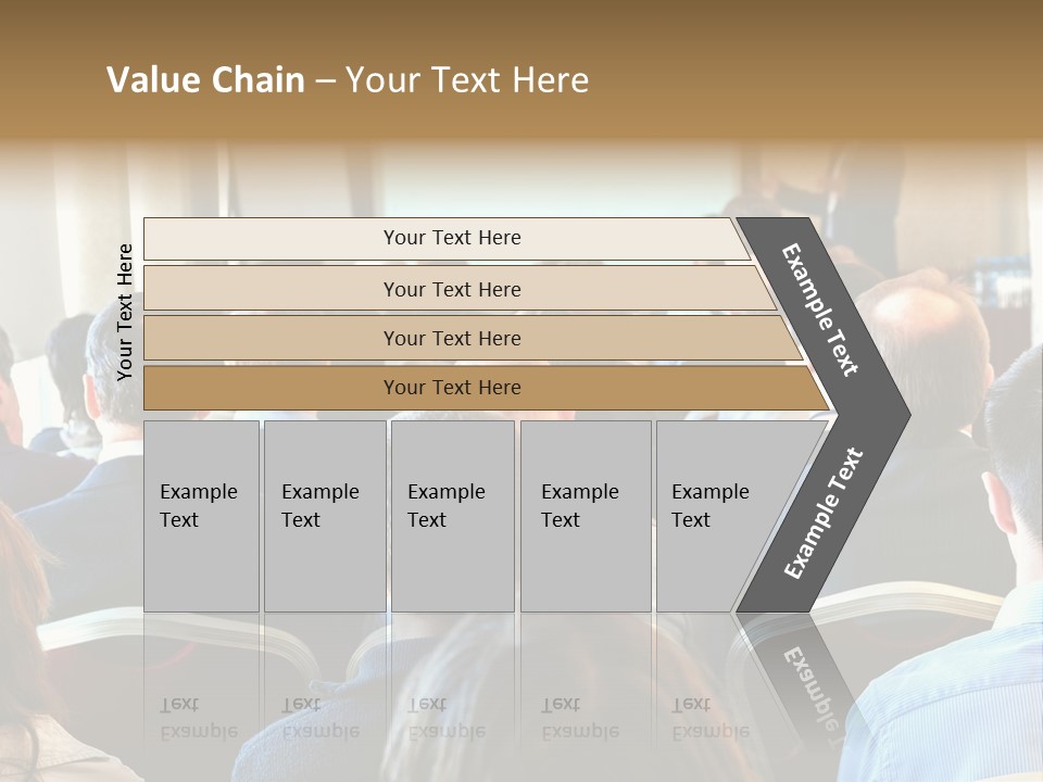 Woman Retirement Sand PowerPoint Template