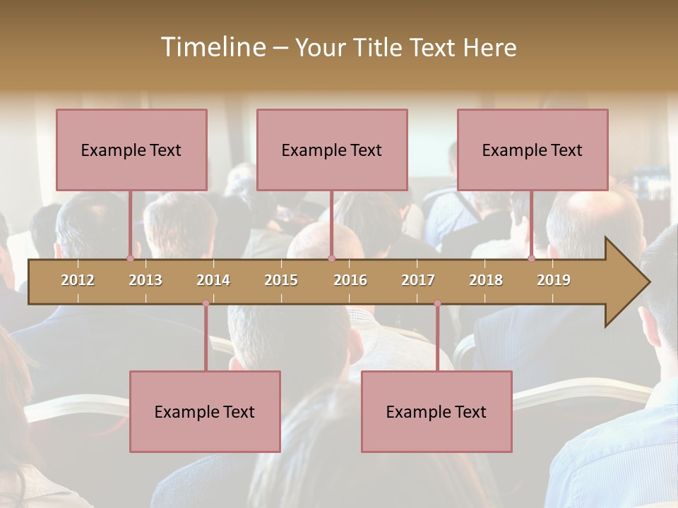 Woman Retirement Sand PowerPoint Template
