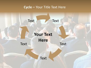 Woman Retirement Sand PowerPoint Template