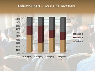 Woman Retirement Sand PowerPoint Template