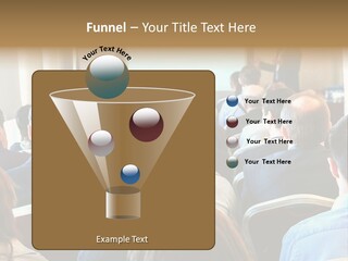 Woman Retirement Sand PowerPoint Template