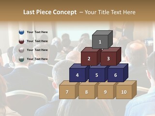 Woman Retirement Sand PowerPoint Template