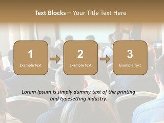 Woman Retirement Sand PowerPoint Template