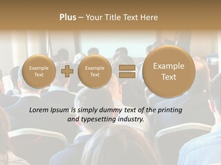 Woman Retirement Sand PowerPoint Template