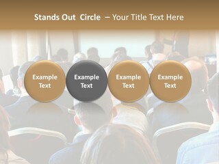 Woman Retirement Sand PowerPoint Template