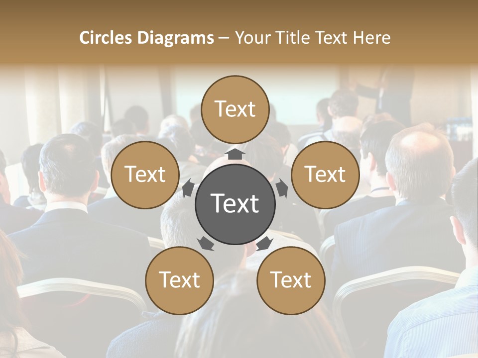 Woman Retirement Sand PowerPoint Template