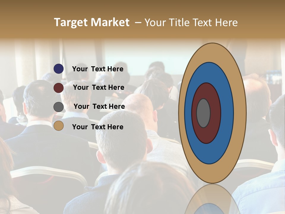 Woman Retirement Sand PowerPoint Template