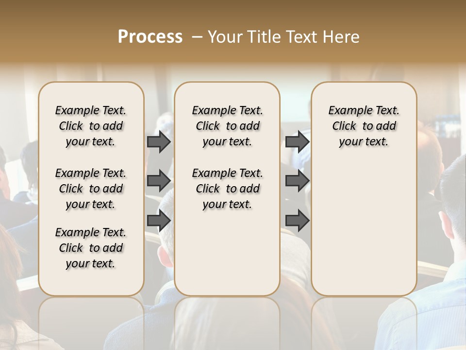 Woman Retirement Sand PowerPoint Template