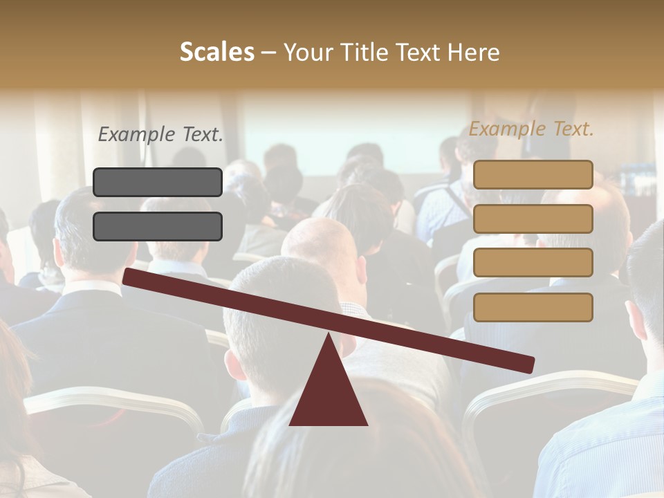 Woman Retirement Sand PowerPoint Template