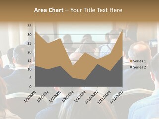 Woman Retirement Sand PowerPoint Template