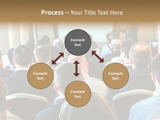 Woman Retirement Sand PowerPoint Template