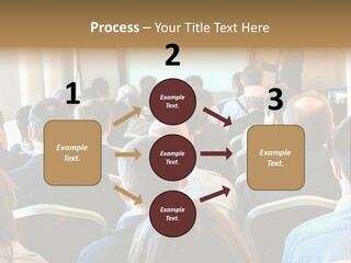 Woman Retirement Sand PowerPoint Template