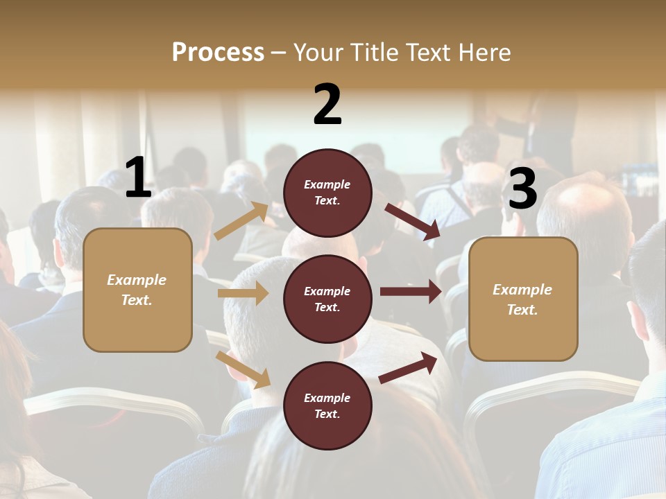 Woman Retirement Sand PowerPoint Template