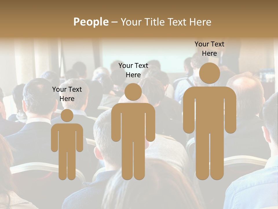 Woman Retirement Sand PowerPoint Template