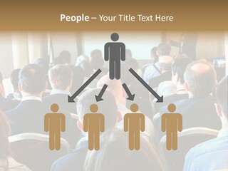 Woman Retirement Sand PowerPoint Template