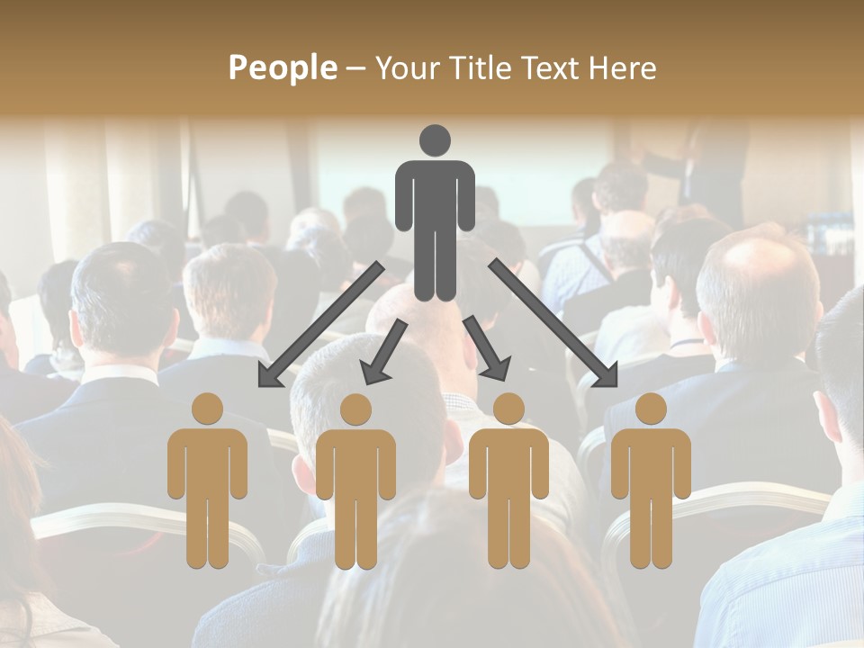 Woman Retirement Sand PowerPoint Template