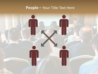 Woman Retirement Sand PowerPoint Template