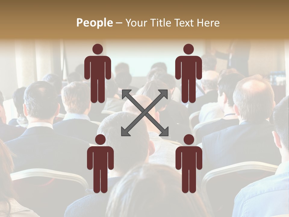 Woman Retirement Sand PowerPoint Template