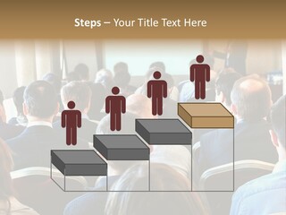 Woman Retirement Sand PowerPoint Template