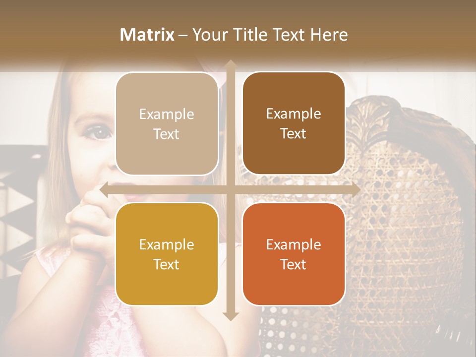 Beach Mother Pensioner PowerPoint Template