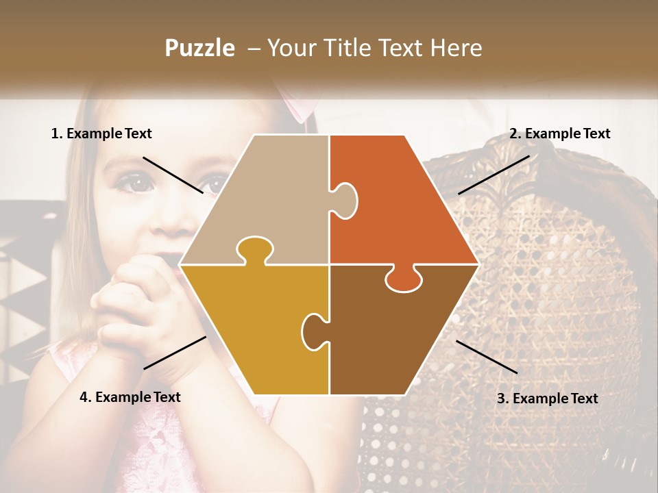 Beach Mother Pensioner PowerPoint Template