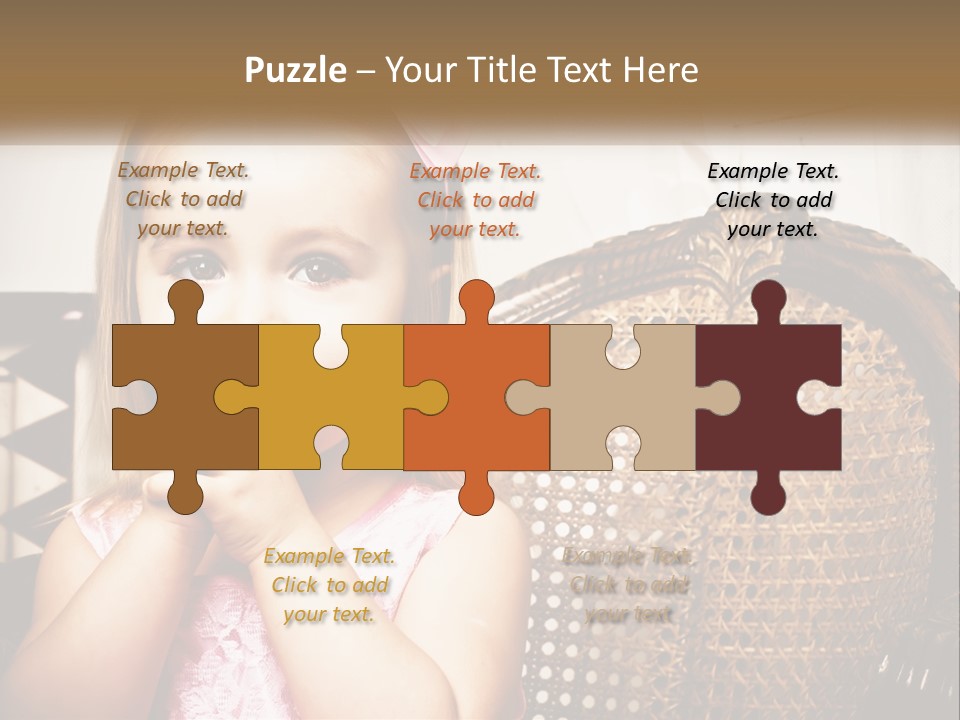 Beach Mother Pensioner PowerPoint Template