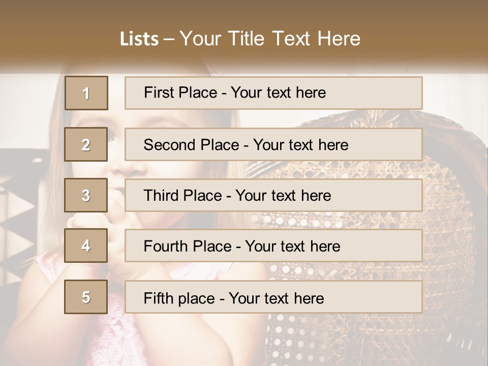 Beach Mother Pensioner PowerPoint Template