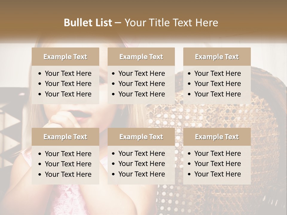 Beach Mother Pensioner PowerPoint Template