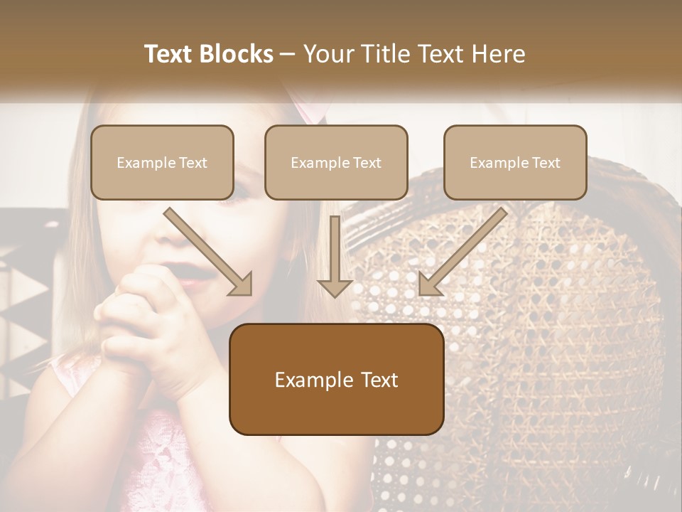 Beach Mother Pensioner PowerPoint Template