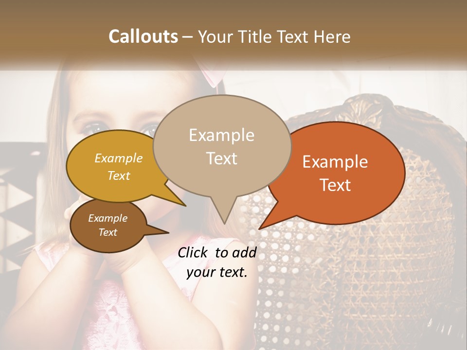 Beach Mother Pensioner PowerPoint Template