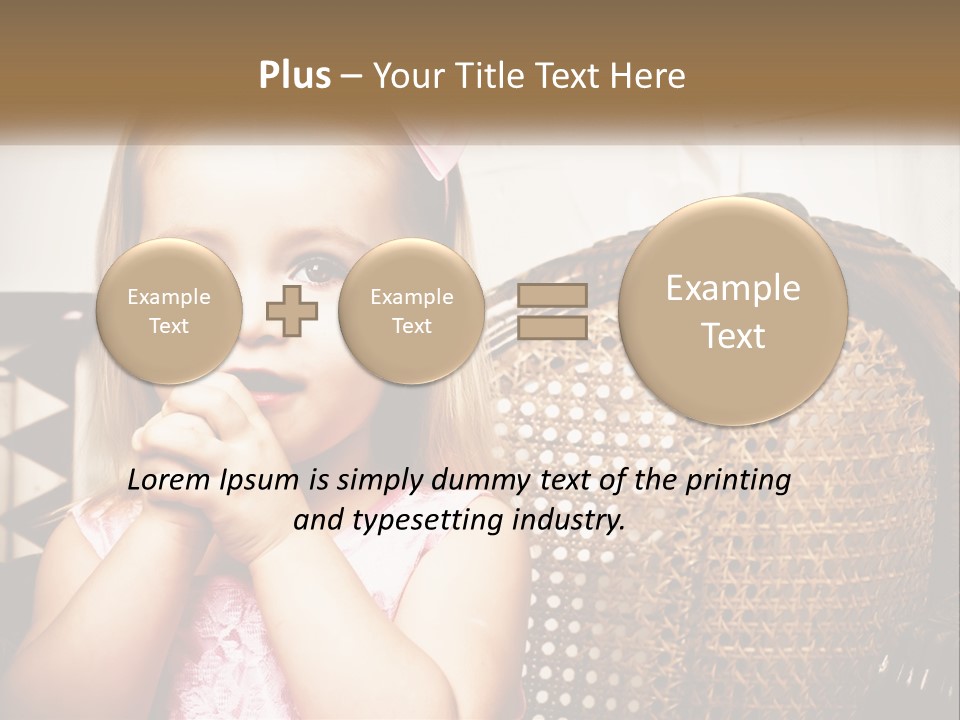 Beach Mother Pensioner PowerPoint Template