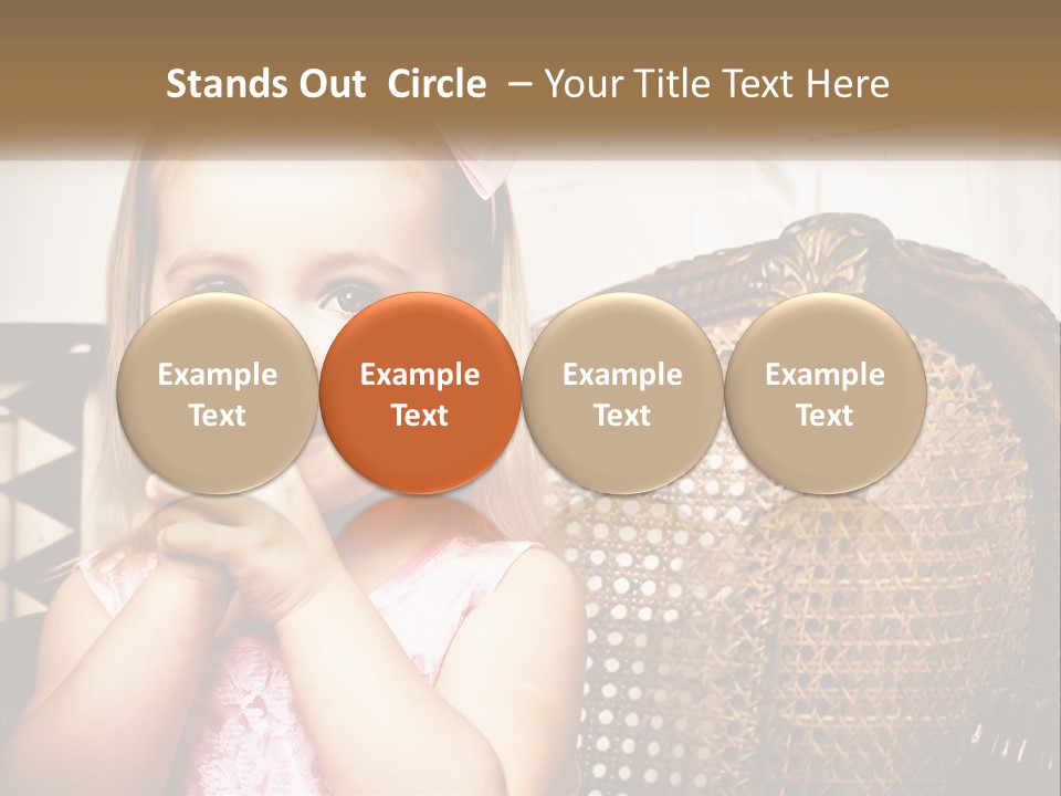 Beach Mother Pensioner PowerPoint Template