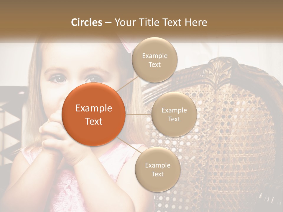 Beach Mother Pensioner PowerPoint Template