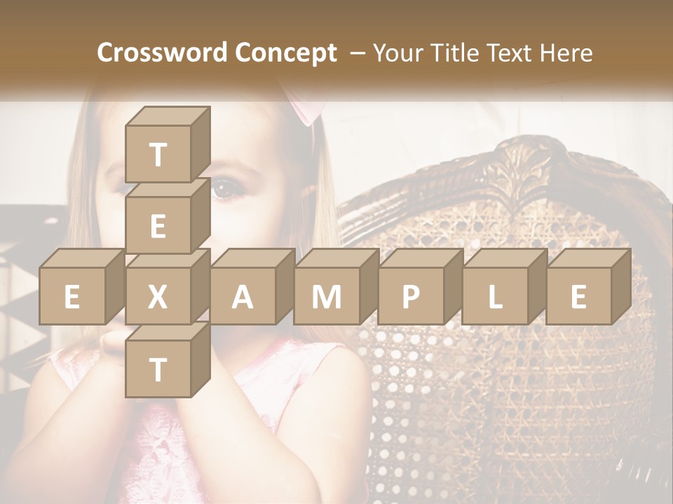 Beach Mother Pensioner PowerPoint Template