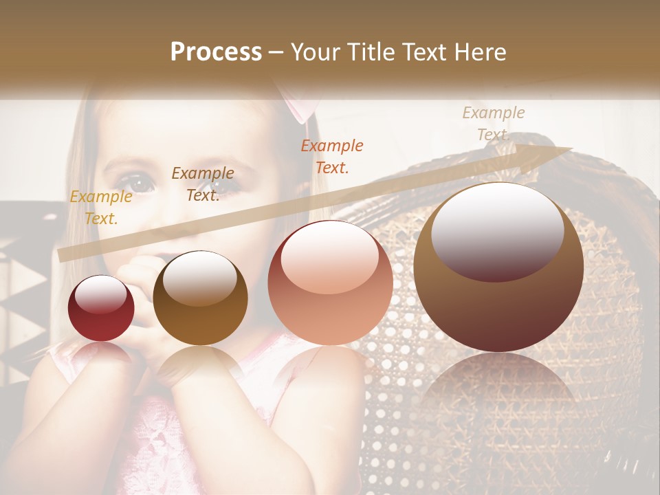 Beach Mother Pensioner PowerPoint Template