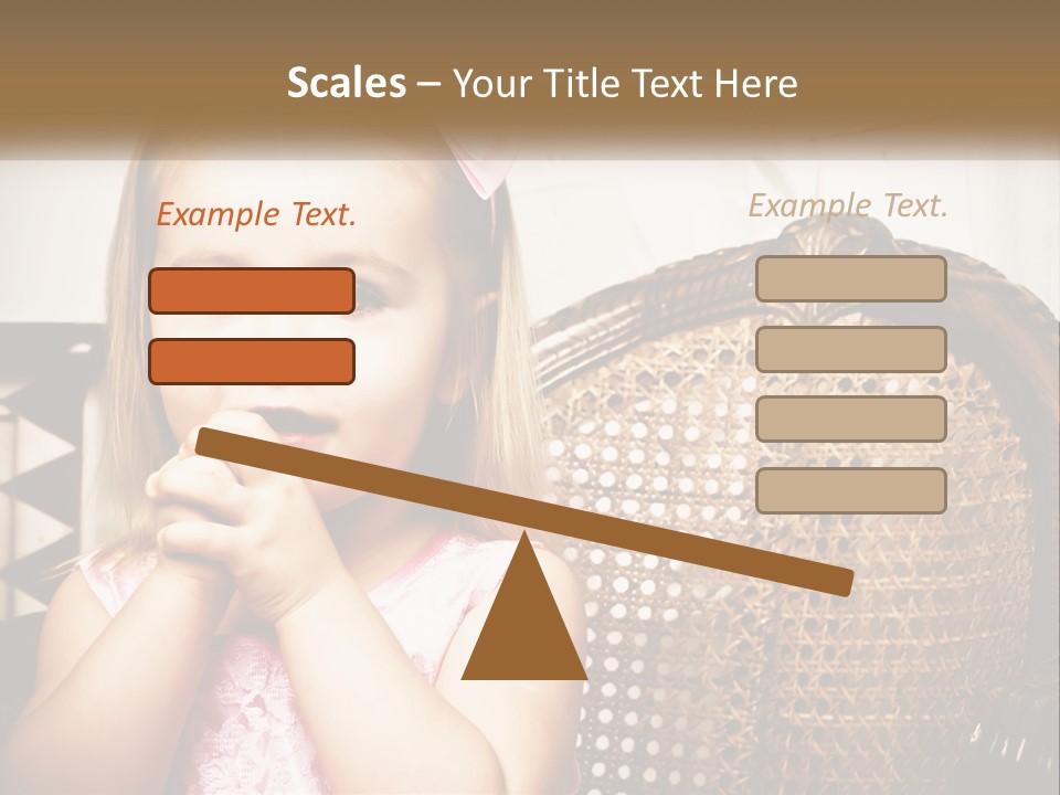 Beach Mother Pensioner PowerPoint Template