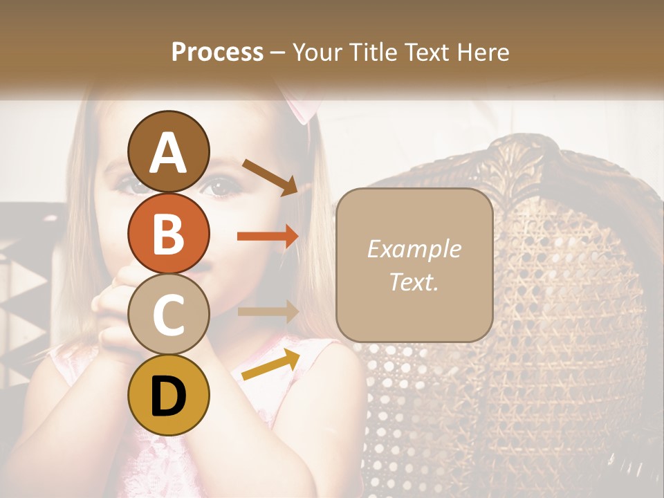 Beach Mother Pensioner PowerPoint Template