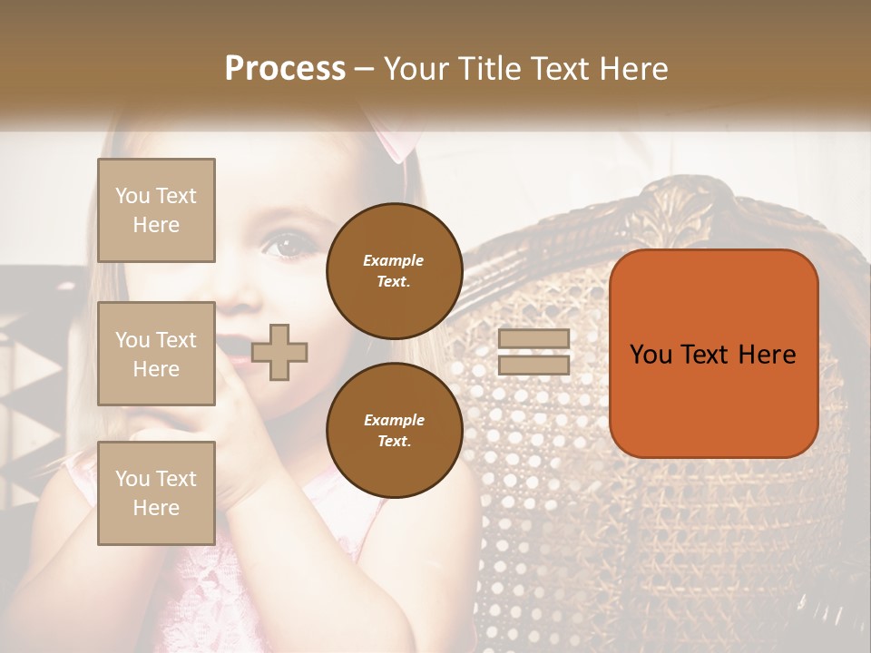 Beach Mother Pensioner PowerPoint Template