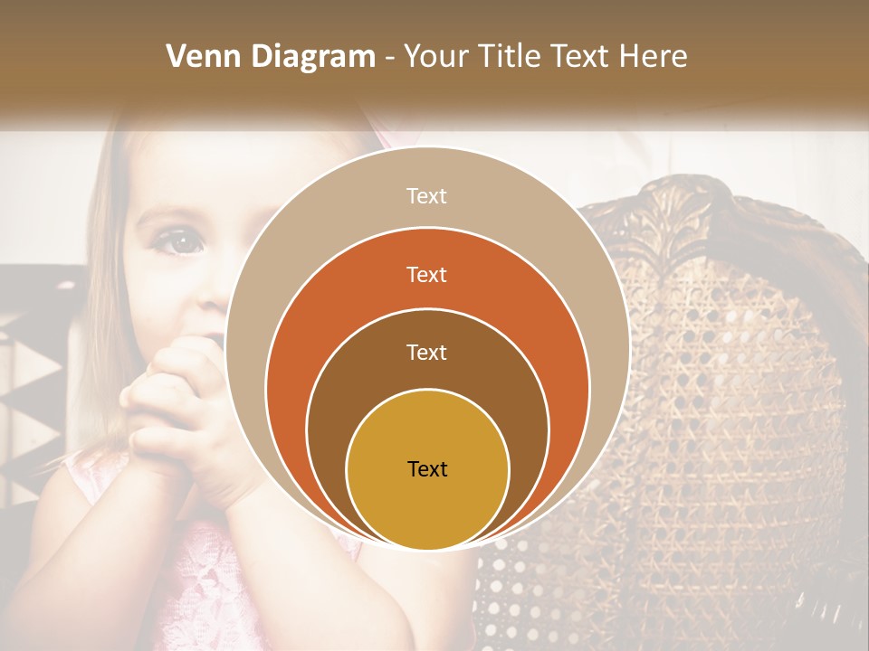 Beach Mother Pensioner PowerPoint Template