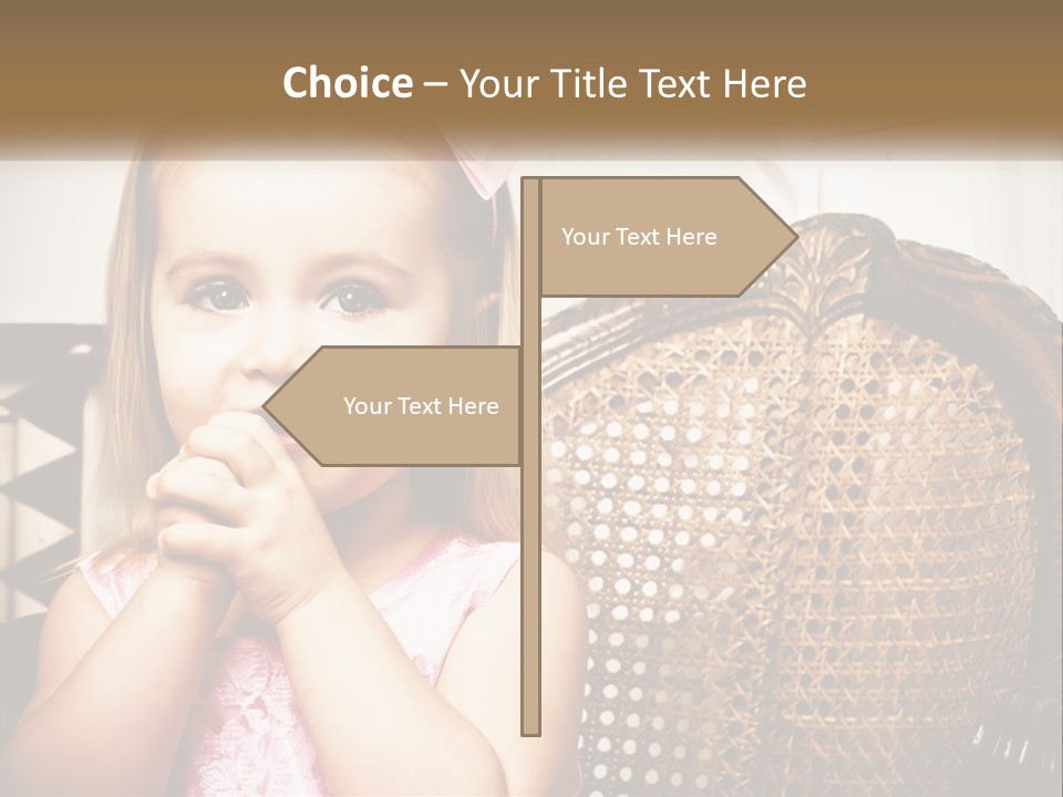 Beach Mother Pensioner PowerPoint Template