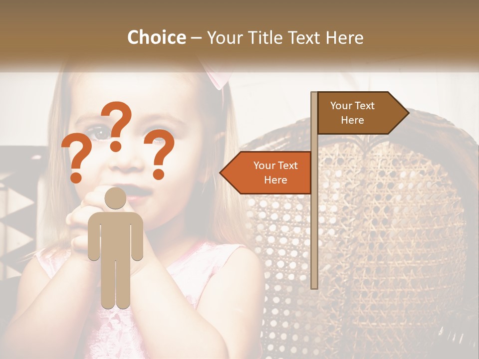 Beach Mother Pensioner PowerPoint Template