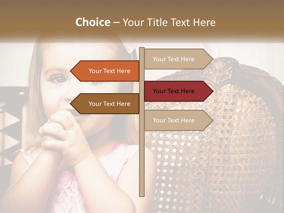 Beach Mother Pensioner PowerPoint Template