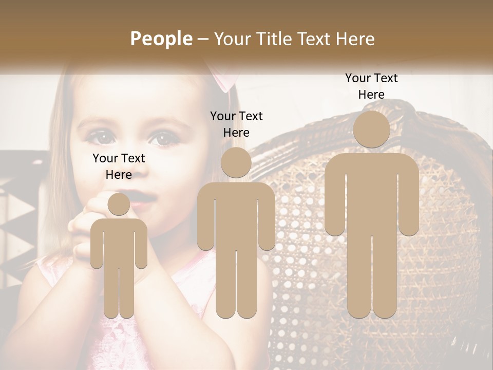 Beach Mother Pensioner PowerPoint Template