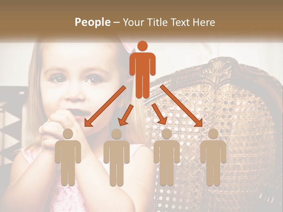 Beach Mother Pensioner PowerPoint Template