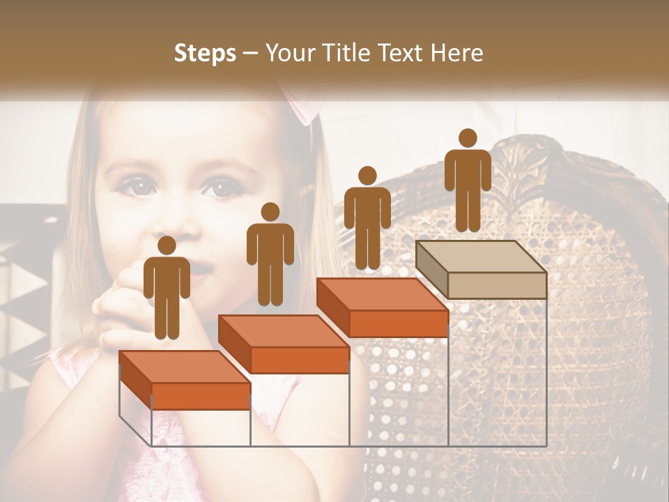 Beach Mother Pensioner PowerPoint Template