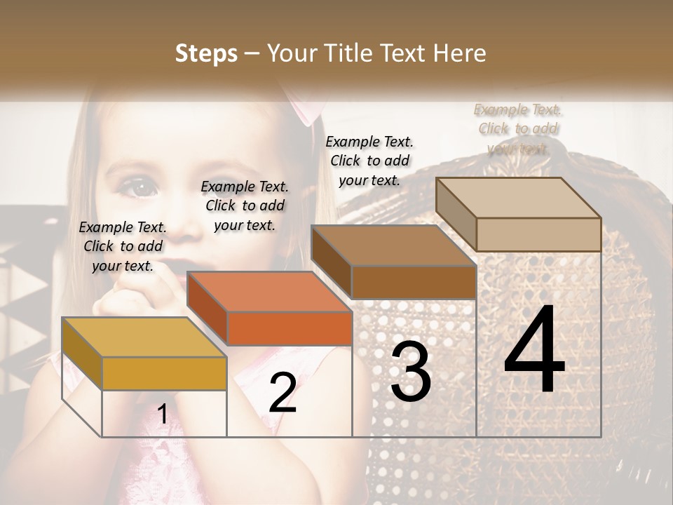 Beach Mother Pensioner PowerPoint Template