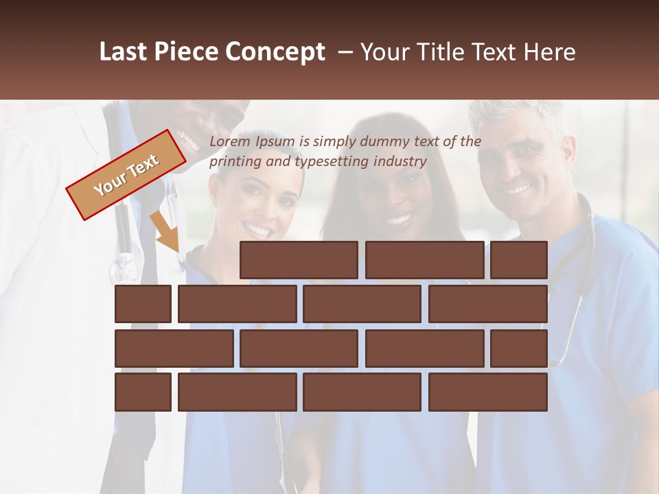 Single Life Portrait PowerPoint Template