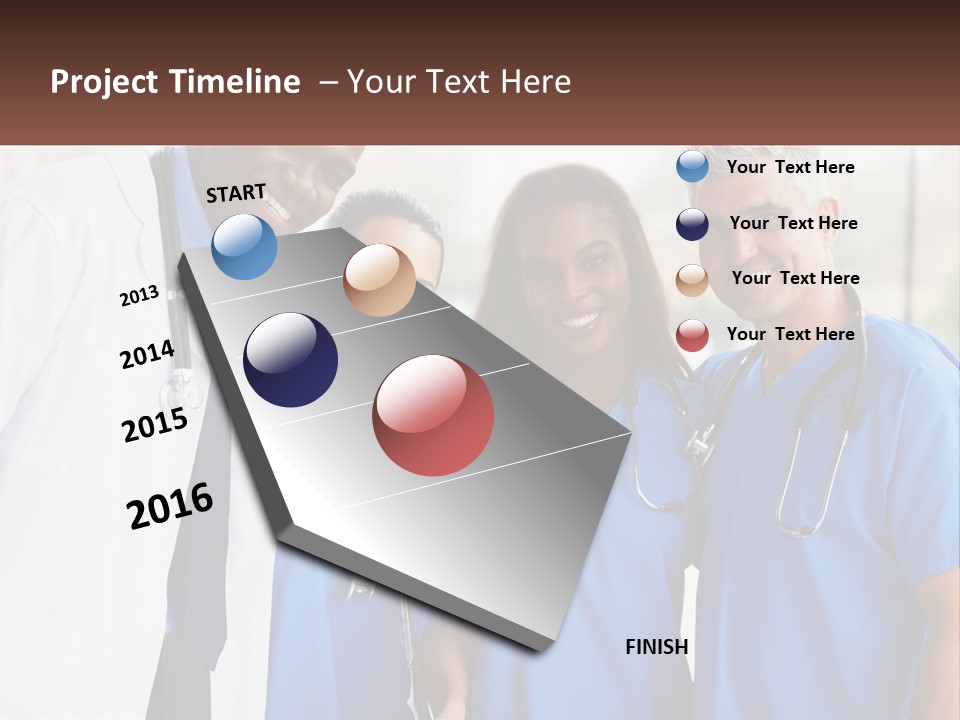 Single Life Portrait PowerPoint Template