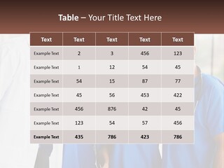 Single Life Portrait PowerPoint Template